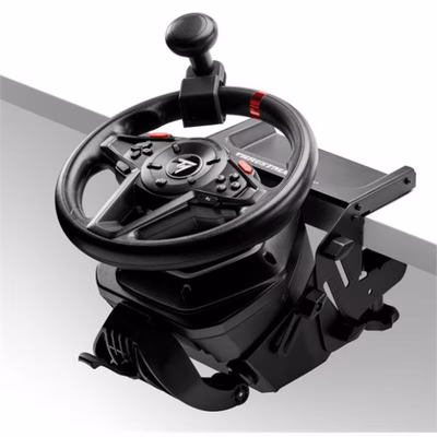 Immagine di Volante e pedali THRUSTMASTER T-128-P Simtask Pack 4160648