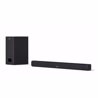 Immagine di Soundbar 180 nero SHARP Soundbar 2.1 con Subwoofer HT-SBW110