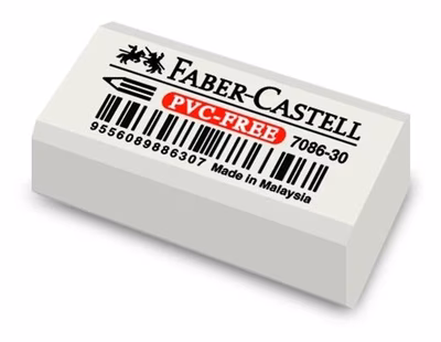 Immagine di Gomma FABER CASTELL 7086-30 per matita grafite colorate ed inchiostro