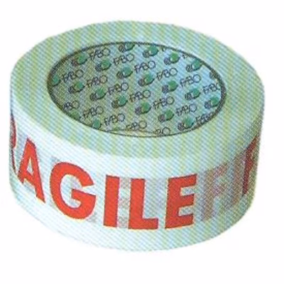 Immagine di Nastro adesivo da imballo scritta FRAGILE 28µ mm 48x132 m